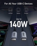 Cáp sạc nhanh Anker 765 USB-C to USB-C công suất 140W - A8865