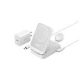 Đế sạc không dây từ tính 3 in 1 15W MagGo kèm Cáp Type C - Type C 1.5m - B2557