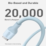 Cáp sạc Anker 544 USB-C to USB-C (TypeC) dài 1.8m (Bio-Based) - A80F2