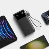 Pin Sạc Dự Phòng ANKER 20000mAh 30W – 3 cổng (2USB-C & 1USB-A) – kèm dây cáp Type C - A1384