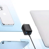 Củ sạc nhanh Anker 3 cổng 1 USB A, 2 USB C (Type C) IQ3 công suất 67W - A2674