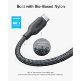 Cáp sạc nhanh Anker C-C 240W 0.9m bọc dù Bio-Braided Fast Charge Cable - A80E5