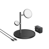 Đế Sạc Không Dây Từ Tính Anker MagGo 3 Trong 1 - B25M3