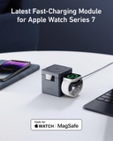 Đế Sạc Không Dây Từ Tính Anker Cube 3-in-1 MagSafe - Y1811