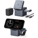 Đế Sạc Không Dây Từ Tính Anker Cube 3-in-1 MagSafe - Y1811