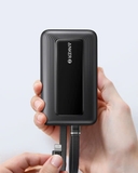 Pin Dự Phòng Anker Zolo 10000mAh 30W (Built-In Dual Cable) - A1680