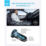 Tẩu sạc ô tô Anker 2 Cổng 52.5W - A2735