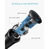 Tẩu sạc nhanh Anker Car Charger 2 cổng 1C1A 30W hỗ trợ PD/PPS sạc siêu nhanh- A2741