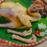Gà Hấp Lá Chanh