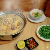 Cháo Gà Đậu Xanh