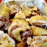 Gà Hấp Lá Chanh Chặt Miếng