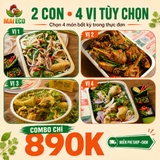 Combo 2 Con 4 Vị