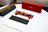 Kính cận gọng khoan Cartier C-Decor