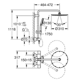 Sen cây ổn nhiệt Grohe 27968001