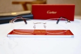 Kính cận gọng khoan Cartier C-Decor