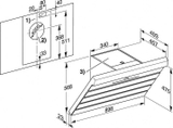 Hút mùi nghiêng Miele DA 6798 W Shape