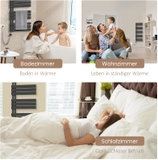 Sưởi Ấm, Làm Khô EMKE Electric Towel Radiator