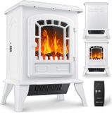 Lò sưởi điện Kesser® Electric Fireplace with Fan Heater 2000W, Màu trắng