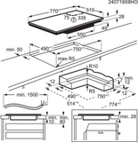 Bếp Từ Âm AEG OIO84A00IB