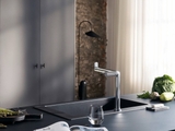 Vòi bếp tích hợp lọc nước & tạo ga 3 in 1 - hansgrohe Aqittura M91 SodaSystem 240