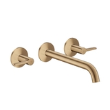 Vòi lavabo âm tường AXOR Edge Brushed Bronze (48160140)