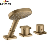 Vòi Bồn Tắm AXOR Citterio E Wannenrandarmatur, Thermostat bronze gebürstet E 36411140