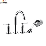 Vòi Bồn Tắm AXOR Montreux Wannenrandarmatur, Zweigriffmischer chrom 16554000