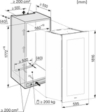 Tủ rượu âm tủ Miele KWT 6722 iGS-1