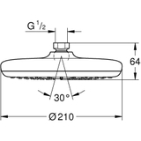 Bát sen Grohe Tempesta 210 26408000