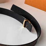 Belt Louis Vuitton logo LV gold