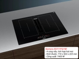 Bếp từ kèm hút mùi Siemens ED711FQ15E