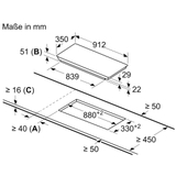 Bếp từ Siemens EX275FXB1E iQ700 - 90cm