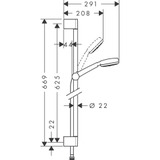 Bộ sen tay Hansgrohe Crometta 100 26652400