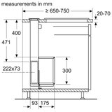 Hút Mùi Âm Bàn BOSCH DDD97BM60B