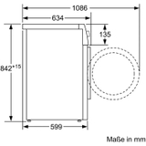 Máy sấy quần áo Bosch WTX87M20 8kg