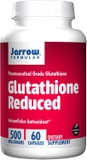 Viên uống Jarrow Glutathione Reduced 500mg - 60 viên (USA)