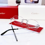 Kính cận gọng khoan Cartier