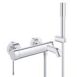 Vòi bồn tắm gắn tường Grohe Essence Aufputz-Wannenarmatur, Einhebelmischer chrom 33628001
