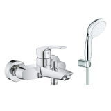 Bộ Vòi Tắm Bồn Kèm Sen Tay Mạ Chrome