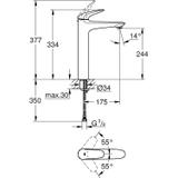 Vòi Lavabo Grohe Eurostyle Solid XL-size 23719003