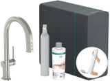 Hansgrohe Aqittura M91 SodaSystem 210 – Vòi rửa bếp tích hợp lọc và nước có ga cao cấpHansgrohe Aqittura M91 SodaSystem 210