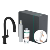 Hansgrohe Aqittura M91 SodaSystem 210 – Vòi rửa bếp tích hợp lọc và nước có ga cao cấpHansgrohe Aqittura M91 SodaSystem 210