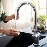Hansgrohe Aqittura M91 SodaSystem 210 – Vòi rửa bếp tích hợp lọc và nước có ga cao cấpHansgrohe Aqittura M91 SodaSystem 210