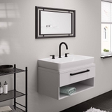 Vòi lavabo 3 lỗ Hansgrohe Vernis Shape 3-Loch Waschtischarmatur (71563) màu schwarz matt