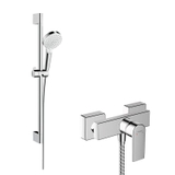 Bộ Sen Tắm Cao Cấp Mạ Chrome Hansgrohe Vernis Shape Duscharmatur