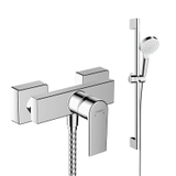 Bộ Sen Tắm Cao Cấp Mạ Chrome Hansgrohe Vernis Shape Duscharmatur