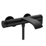 Vòi bồn tắm hansgrohe Vivenis Aufputz-Wannenarmatur, Einhebelmischer schwarz matt 75420670