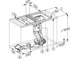 Hút mùi Domino Miele CSDA 7001 FL