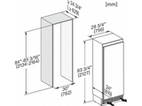 Tủ đông âm tủ Miele F 2812 Vi MasterCool