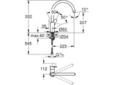 Vòi rửa bát Grohe BauEdge 31367001